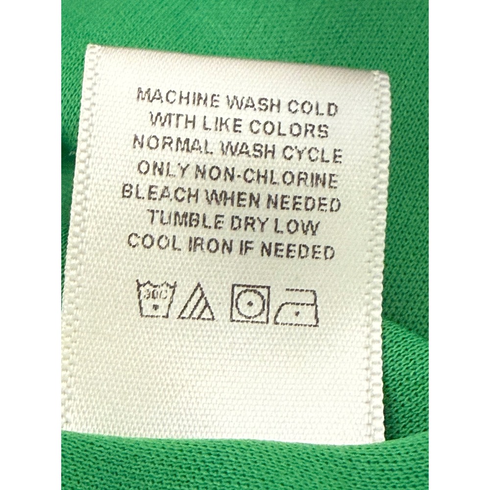West Kei Vibrant Green Floral Halter High-Low Smocked Waist Lined Dress Sz-Small - Picture 10 of 10